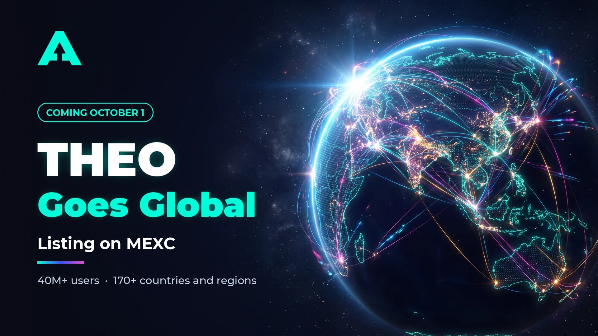 THEO lists on MEXC October 1